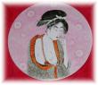Rêverie Epoque d'Edo - Japon - Plat porcelaine