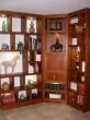 Bibliothèque merisier