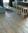 PLANCHER VIEILLI CERUSE GRIS