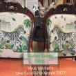 Paire de fauteuils, réfection complète tissus casal et Clarke and clarke version Sandy Déco 