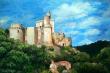 Bonaguil <br>40x60 cm <br>Acrylique sur toile