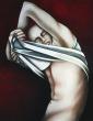 Homme sur fond rouge
81 x 65