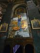 Peinture d'église: Saint Michel. H 2m70 x L 1m40