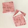 10 lingettes démaquillantes en éponge bio et coton certifié Oeko-tex. A retrouver sur le site en ligne.