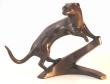 Hermine en bronze
hauteur 22 cm, longueur 28 cm