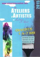 POUR LES JOURNEES PORTES OUVERTES DES ARTISTES DU LOIR 1 CHER : , NICOLE BOURGAIT THIERRY LE SET DES FLEURS