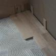 POSE COLLEE DE PARQUET MASSIF BRUT