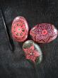  Lot de trois galets peints et vernis.
Prix; 15 euros