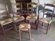 série d'assises refaites en paille de seigle veille antiquaire claire