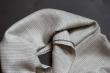 écharpe en cachemire et soie tissée à la main à l'atelier après teinture des fils (colorants naturels)