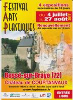 FESTIVAL D'ART PLASTIQUE DE BESSE SUR BRAYE , RICHARD Gabriel