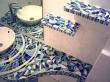 Plan de toilette    Casson bleu