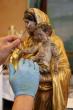 Restauration d'une Vierge à l'Enfant XIXème