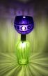 Lampe BILBOQUET 
verre soufflé et décor sablé