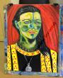 2013 Pastel à l'huile 65*50 Frida Kahlo