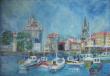 La Rochelle 
huile sur toile 
33x46 cm