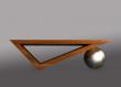 table basse contemporaine par julien lachaud ébéniste
