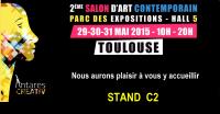 SALON D' ART CONTEMPORAIN TOULOUSE 2015 , HEIM Marine et HIBON Monique
