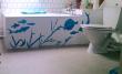 Decor poisson pour salle de bain
