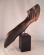 Mégaptère
Sculpture en ardoise, socle bois