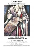 EXPOSITION Musée Carnot Villeuve sur Yonne , GIL POTTIER ARTISTE PEINTRE