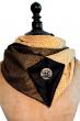 Echarpe snood en tissus