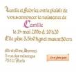 Exemple de texte de faire-part de naissance