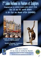 expo Lyon Mont d'Or , Herbourg Daniel. sculpteur