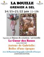 Exposition Autour de Gabrielle, belles d'une époque , Anita CONSTANT Le Coeur des Roses