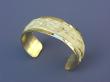 Klaus Chimot - Bracelet plaqué or mat brillant