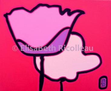 Logo de ElisaBeth RICOLLEAU Graphiste Artiste Peintre 