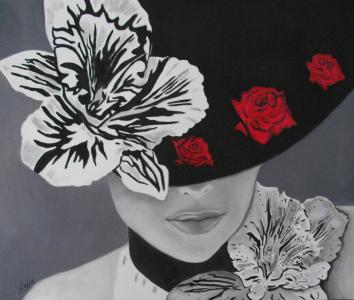 Logo de nadia loriot artiste peintre