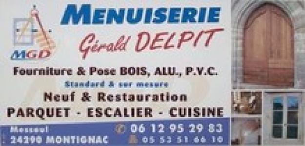 Logo de Gérald Delpit Artisan menuisier