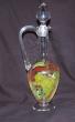 Grappe de raisins - Carafe à vin - Verre