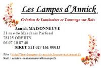 rappel un peu de technique  , Les Lampes d'Annick