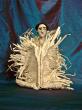 COCTEAU /rebecca campeau sculpture textile 
avec le papier Richard de Bas