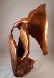 LA DANSE DU VOILE, sculpture en bronze