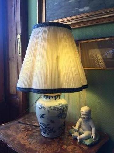 Pied de lampe chinoise