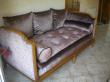 descriptionbanquette style Louis  XVI  tissu Blafo