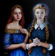 Peinture  acrylique sur komacel

