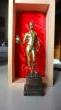 Statuette du Mercure en bronze doré à la feuille d'or