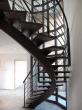 escalier métallique tournant et garde corps acier inox 