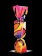 Bonbon peint - Plexiglas transparent 200 cm