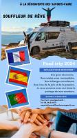 Projet Road-trip  France Espagne Portugal  , ASSOCIATION  De rêve  Association souffleur de rêve