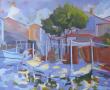  La pointe Courte  huile sur toile  60X73 vendu