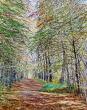 HUILE SUR TOILE : L'ALLEE ROYALE