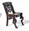 chaise de maison de poupee en ctp