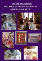 Ateliers Enluminure  , catherine carlier atelier carl arts