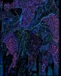 Tanataé , 2003 , huile sur toile (huiles et encres ) sur carton entoilé , 41 x 33 cm.