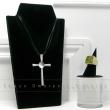 pendentif CROIX ARNOLD FINI & chevalière EVE
